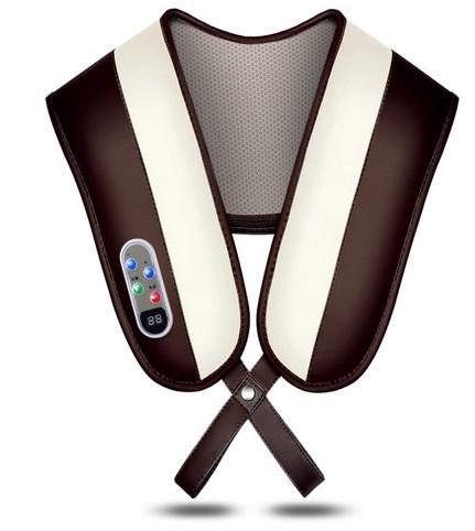 Neck and shoulder massage massager cervical shoulder waist neck massage belt knock mode body massager