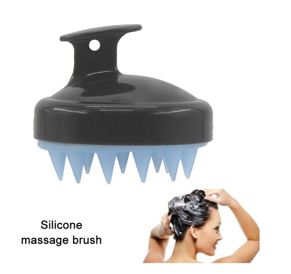 Scalp Massage Hair Brush Soft Silicone Comb for man, woman and pets Scalp Cleansing Massager Head Cleansing Brushes