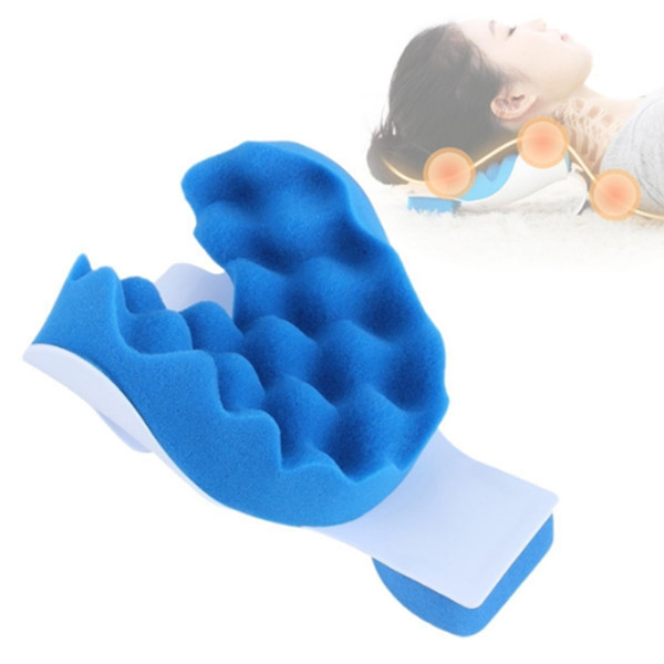 2018 Fitness Massage Head and Neck Tension Release Pillow Anti Stress Headaches Pain Relief Correction Cervical Posture MP500