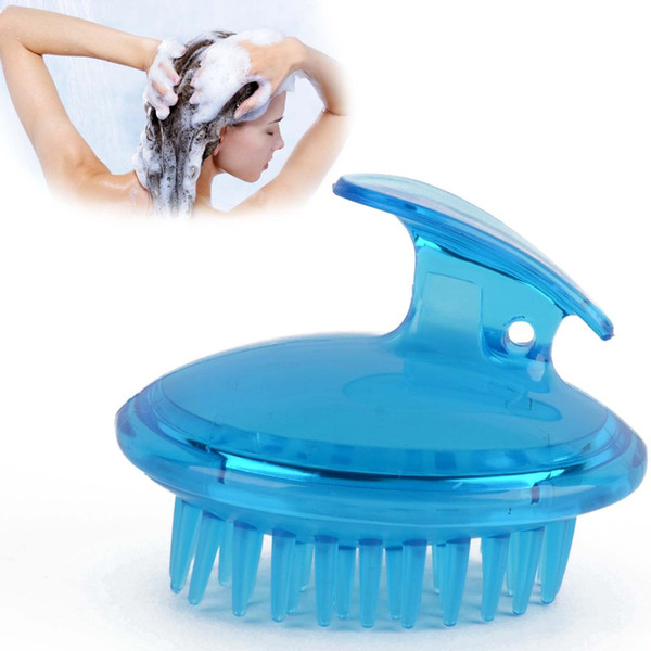 New Super Proffessional Silicone Head Hair Scalp Shampoo Brush Comb Massager For Body Cleaning Tools