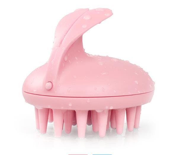 New Style Electric Cute Rabbit Head Massager Magic Shampoo Massage Comb Bath Massage Brush Scalp Massager Head Hair Care