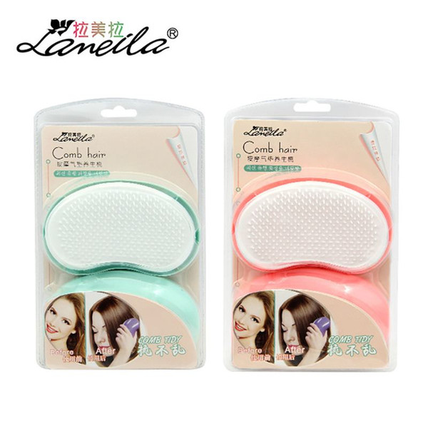 LAMEILA 2017 magic massage comb with mirror hair care brushes anti-static beauty healthy hairdressining styling tools comb