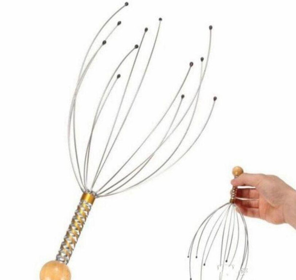 Beauty & Health Care Massage & Relaxation Octopus Scalp Head Massager Scratcher (Random Color)