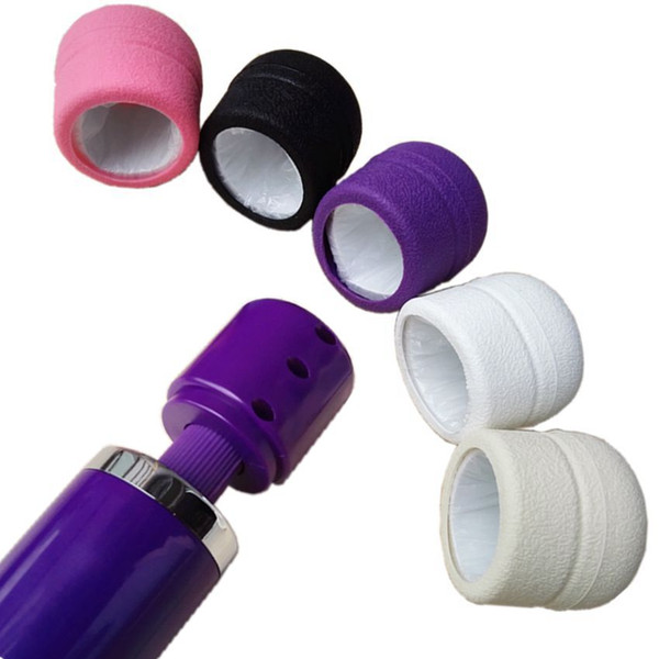 Hot New Best Silicone Replacement Head Cap Cup For Magic Wand Full Body Massager Vibrating Massager Attachment