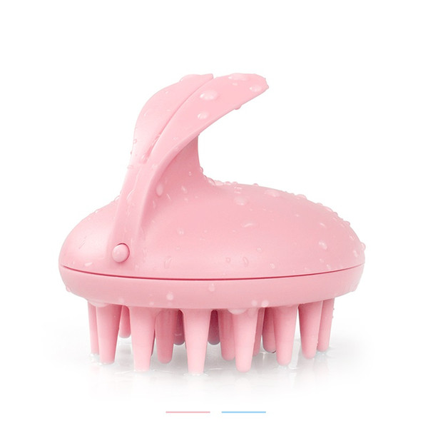 New Style Electric Cute Rabbit Head Massager Magic Shampoo Massage Comb Bath Massage Brush Scalp Massager Head Hair Care