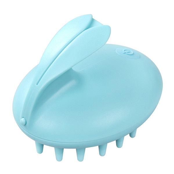 New Style Electric Cute Rabbit Head Massager Magic Shampoo Massage Comb Bath Massage Brush Scalp Massager Head Hair Care