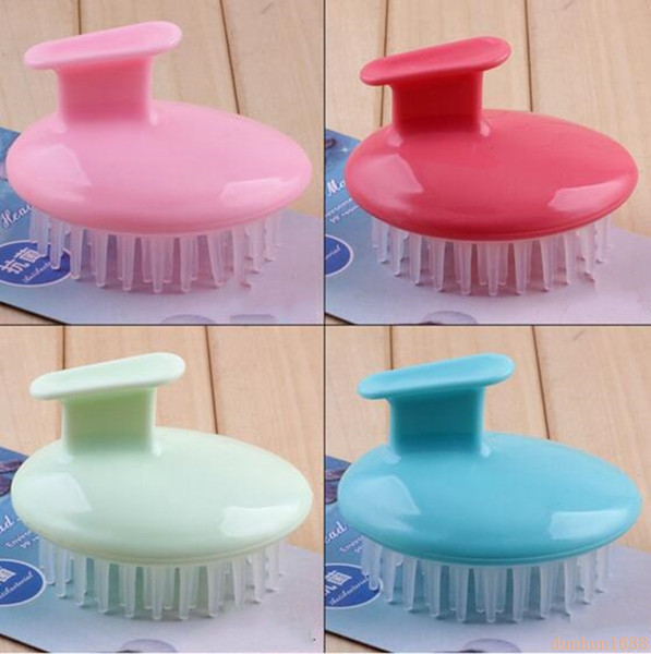 Shampoo brush Massage combs Wash Hair Scalp Airbag Comb Plastic #546