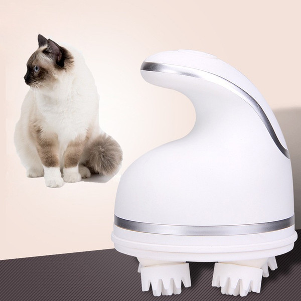 Pet Dog Massager Cervical Vertebra Massagers Men Women USB Rotary Kneading Relax 3D Scalp Automatic Machine Grooming AAA2256