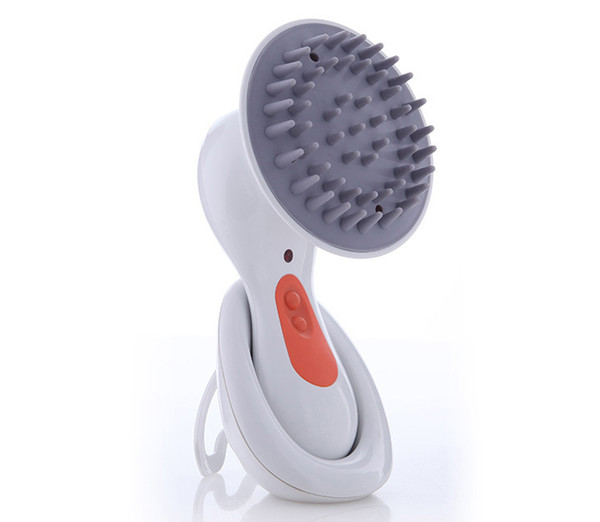 Waterproof Head massager.Handheld Electric Scalp Mini Head Massager Vibrating Hair Brush Tens Machine