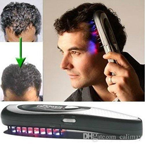 Hair Growth Comb Head Massager Regrowth Treatment Hair Stimulating Brush Scalp Massager Electric Infrared Care Stop hair loss