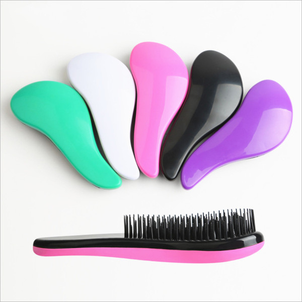 Magic massage comb Hair Brush Combs Shower Hair Brush Comb Plastic hair comb Salon Styling Tool WWA259