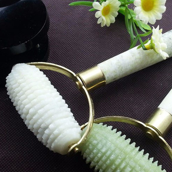 Face Jade Massager Manual Facial For Massage Roller Antistress Anti Wrinkle Facial Relaxation Slimming Tool Health