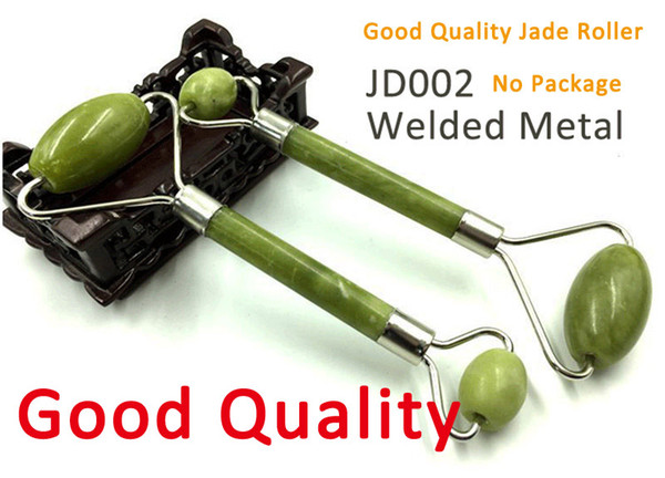 Tamax 100% Natural Grade A Jade Roller Facial Face Neck Slimming Massager Rejuvenates welded weld metal jade massager private label OEM