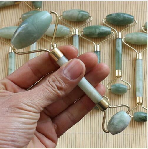 Facial Massage Jade Roller Face Body Head Neck Nature Beauty Device Massage Stone Make Up Jade Gua Sha Beauty Tool