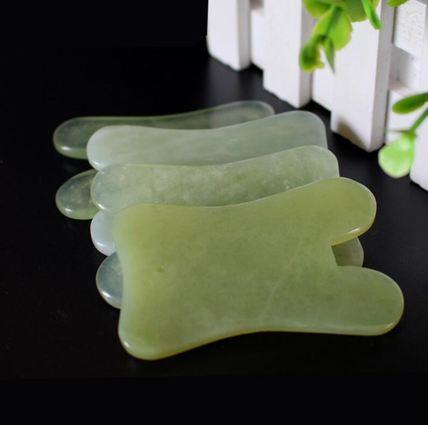 Natural Jade Stone Guasha Gua Sha Board Square Shape Massage Hand Massager Relaxation Health Care Beauty Tool SPA SALON