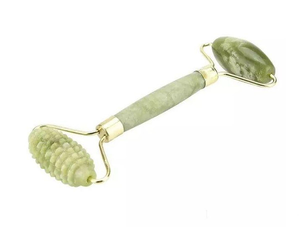 Women Pratical Facial Massage Roller Natural Jade Anti Wrinkle Face Slimming Shaper Body Foot Relaxation Beauty Tool