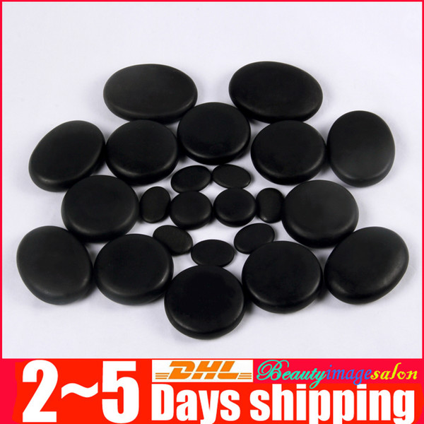 28pcs Massage Stones Hot Stone Therapy Detoxification Body Slimming Anti-Fatigue Eliminate Pain Wrinkles Reduce Personal Beauty Care