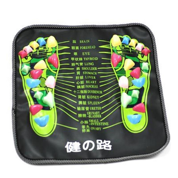 Hot Chinese Reflexology Walk Stone Foot massageador Mats Leg Pain Relieve Relief Walk Massager Mat Health Care Acupressure Pad