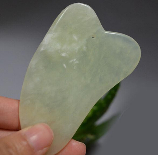 Hot Gua Sha Skin Facial Care Treatment Massage Jade Scraping Tool SPA Salon Supplier Beauty Health Tools free shipping