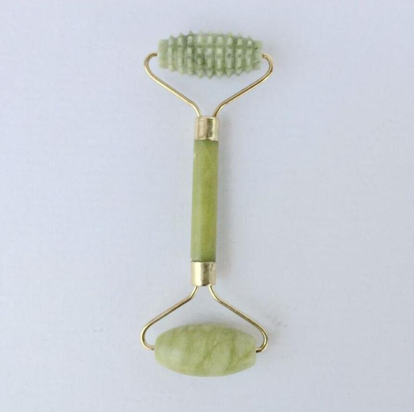 Wheel face massager Facial Relaxation Slimming Tool Jade Roller Massager For Body Face jade massage stone DHL