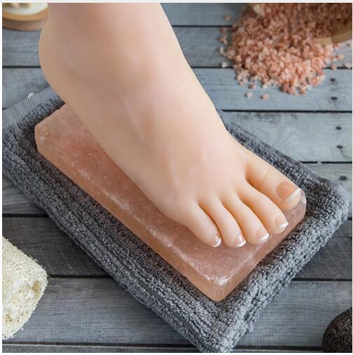 Himalayan Crystal Salt Soap idea for skin cleansing, handmade Gua Sha Facial Stones Made of Himalayan Salt