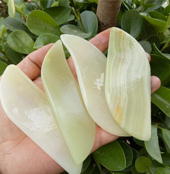 Wholesale Beauty Massage Stones Gua Sha Skin Facial Care Treatment Jade Scraping Tool SPA Salon Supplier Health Tools