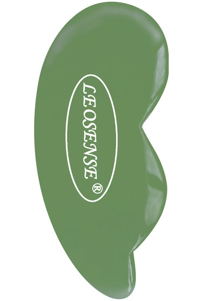 Leosense Gua Sha Scraping Massage Tool,Super Smooth Heavy Jade Stone,Hand Made Great Guasha Tool(Peanut)