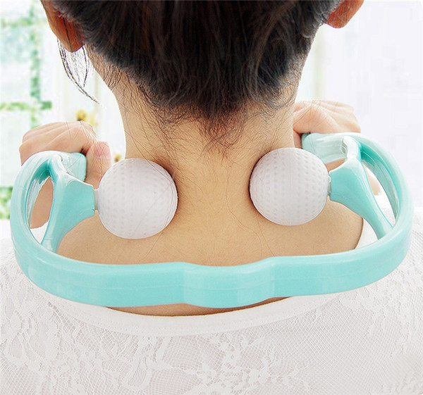 Body Neck Massager Shoulder Back Waist Massage Blue Color Relaxation Beauty Health Tool