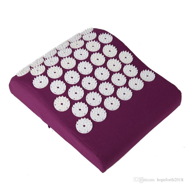 Hopeforth Massage Cushion Acupressure mat Relieve Stress Pain Acupuncture Pillow Spike Yoga Neck Head Pain Stress Relief Pillow