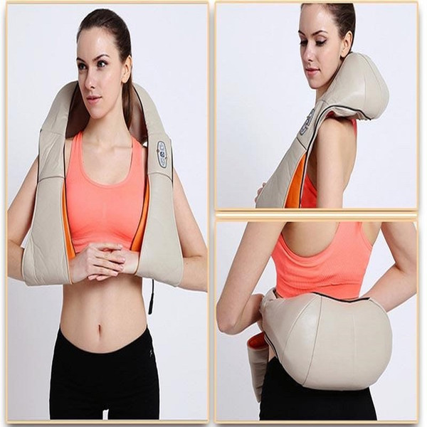 Shoulder Massager Timing Infrared Cervical Massage Shawls Pillow Comfortable Massaging Neck Pillows Body Massage Relieve Soreness Relax Body