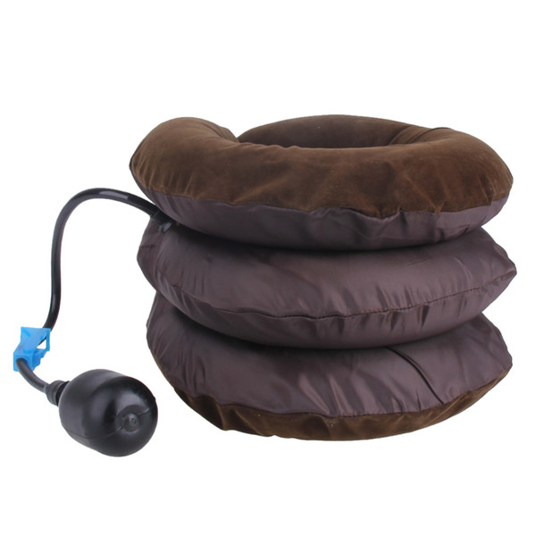 Inflatable Air Cervical Neck Traction Device Soft Head Back Shoulder Neck Ache Massager Headache Pain Relieve Relaxation Brace