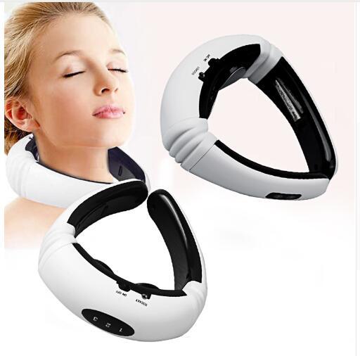 Electric Pulse Back and Neck Massager Far Infrared Pain Relief Tool Health Care Relaxation Multifunctional Physiotherap