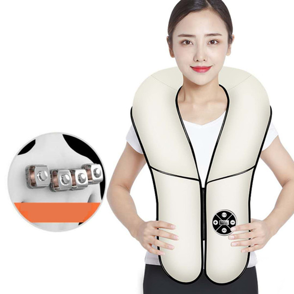 Four - core Motor Neck Massager Shawl Beat Back Neck And Shoulder Neck Massage Instrument