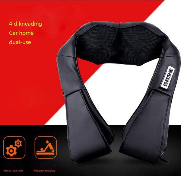 Home And Car Dual-Use Infrared Cervical Massage Shawls Pillow Shiatsu Kneading Neck And Shoulder Massager Body Massager CY-8602