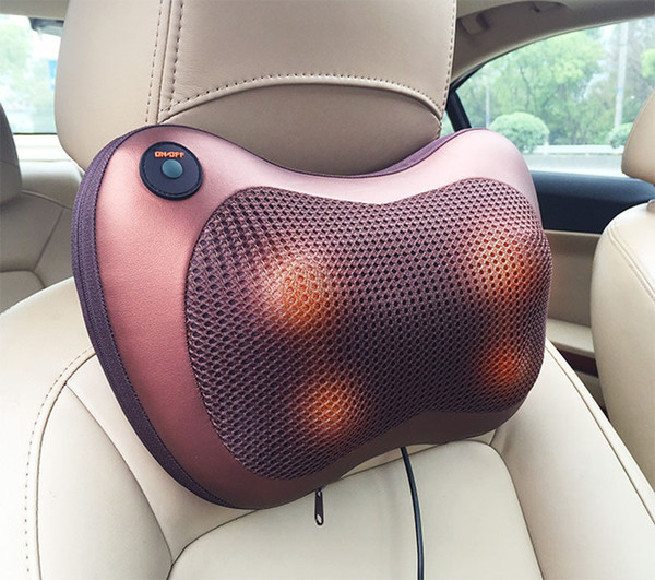 Car home massage pillow multifunctional massage massage products outside the yili magenta cervical vertebra waist back massager