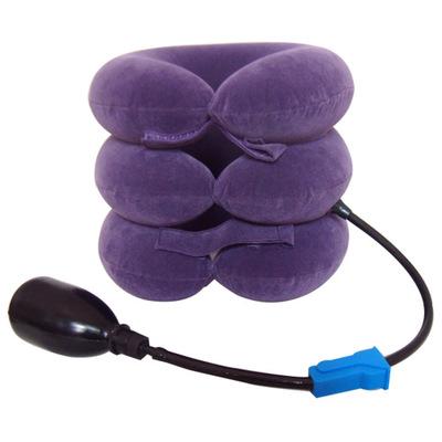 Inflatable Massage Neck Pillow Neck Cervical Traction Device Travel Pillow Head Back Shoulder Neck Health Care Massage Device