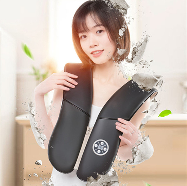 OEM multi-function 4 d electric shoulder neck lumbar knocks knocks massage massage shawl massager fields to factories