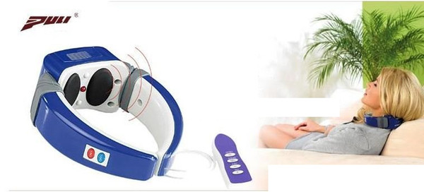 Free shipping Portable cervical vertebra massage instrument cervical treatment instrument remote control belt