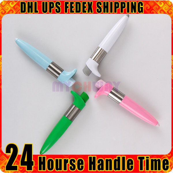 Home Use Electronic Pulse Analgesia Pen Pain Relief Acupuncture Point Full Body Massage Pen 4 Colors to Choose