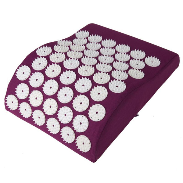 Massage Pillow Acupressure Mat Spike Yoga Pillow Relieve Stress Pain Relief Health Care massage mat Relax Back Pain Massager