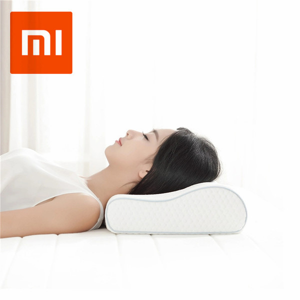 Original Xiaomi 8H Cool Feeling Neck Massager Slow Rebound Memory Cotton Pillow H1 Super Soft Antibacterial Neck Support Cushion