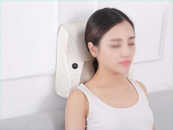 Electric Massage Pillow Neck massager Cushion Relax Massageador Cervical Neck Back Waist Lumbar Pain Magnetic Heating Body