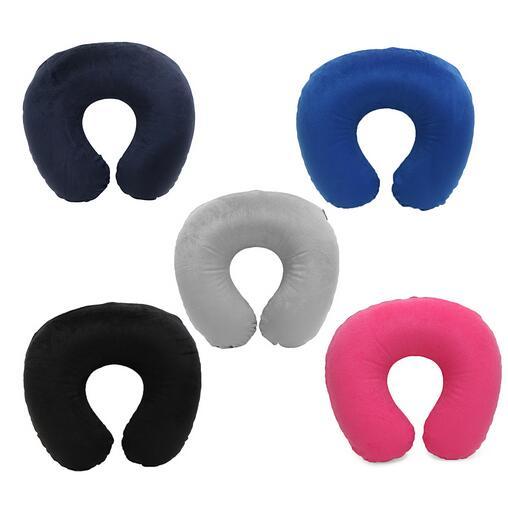 Hot 1 pc Air Blow Up Pillow Inflatable U Shape Travel Pillow Cushion Soft Washable Neck Pillow Soft Nursing Cushion