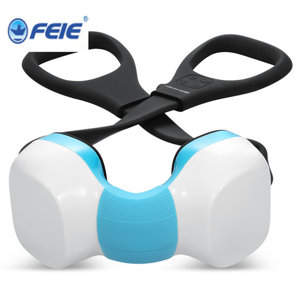 FEIE Electric Pulse Back and Neck Massager Far Infrared Pain Relief Health Care Relaxation Multifunctional Physiotherap for elderly S-302