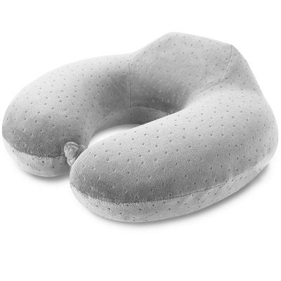 New Massage Memory U Shaped Pillow Breathable Travel Pillow Health Care Headrest for Body Office Flight Car Traveling Bedding