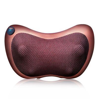 Neck Massager Pillow Cushion Car Home Cervical Shiatsu Neck Back Waist Body Infrared Electric Multifunctional 4/6/8Rollers