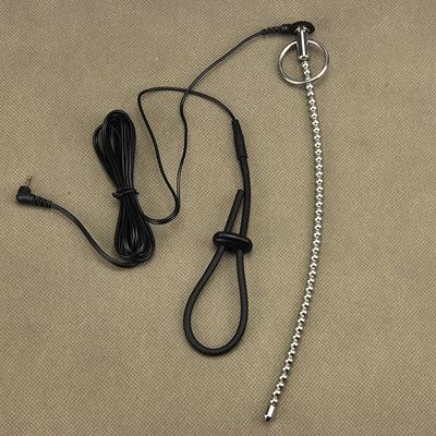 Electric Shock Accessory 260 mm Dilator Urethral Sounds Electro Medical Themed Toys Urethral Catheter +Penis Ring+Wire Sex Toys