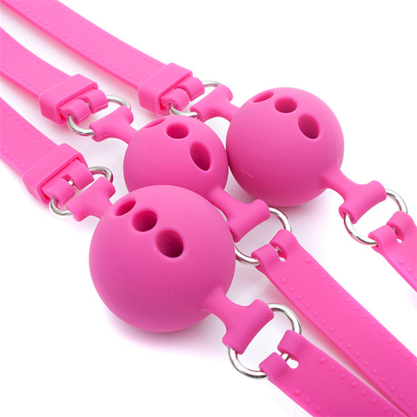 Full Silicone Open Mouth Gag Oral Fixation mouth stuffed Bondage Restraints Adult Games For Couples Flirting Sex Toys