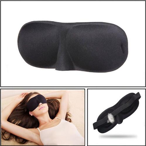Fetish Black 3D Blindfold Sleep Eye Mask Bondage Restraints Erotic Flirting Tools Adult Games Sex Toys For Couples