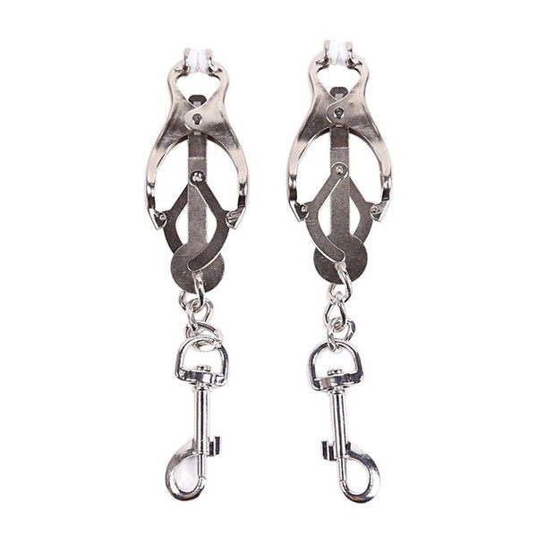 Clover Butterfly Alternative Nipple Clamps Stimulate Milk Clip Overcast Female Breast Nipple Clips Massage For Couples Gays Men